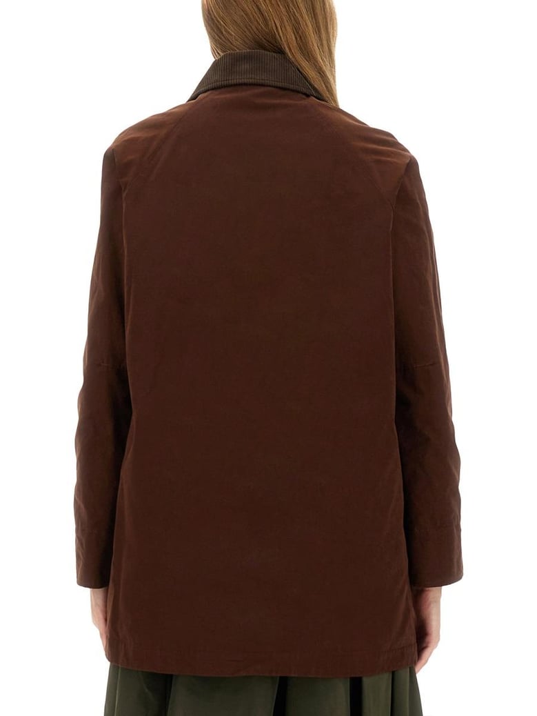 cotton blend canvas jacket by Selfnex
