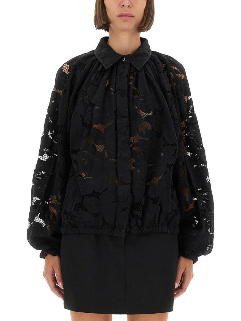 lace balloon blouse by Selfnex