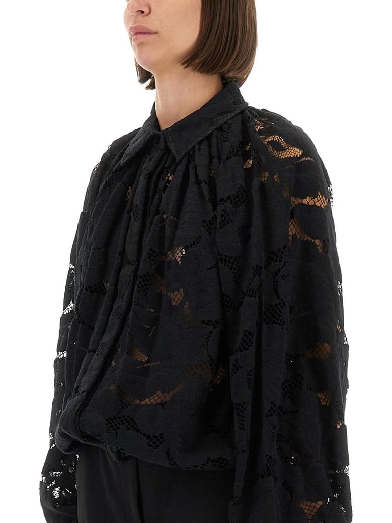 lace balloon blouse by Selfnex