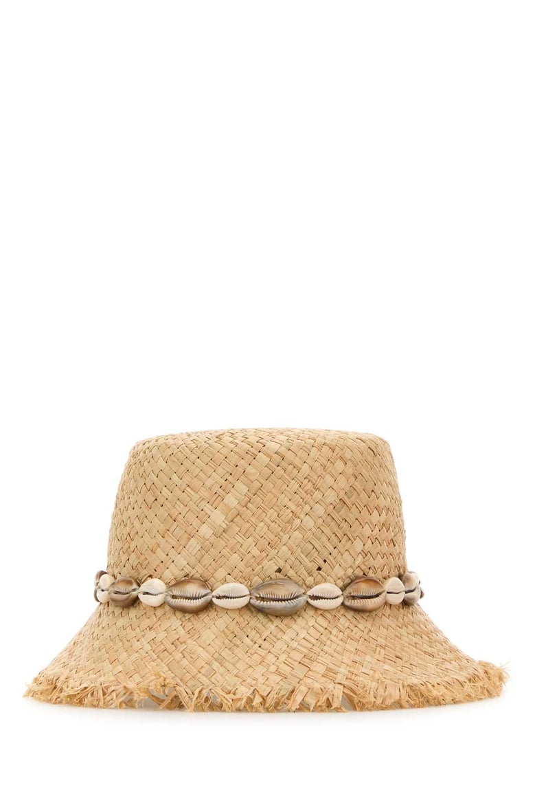raffia bucket hat by Selfnex