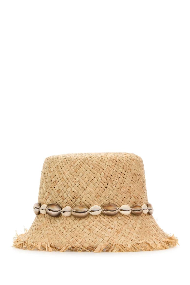 raffia bucket hat by Selfnex