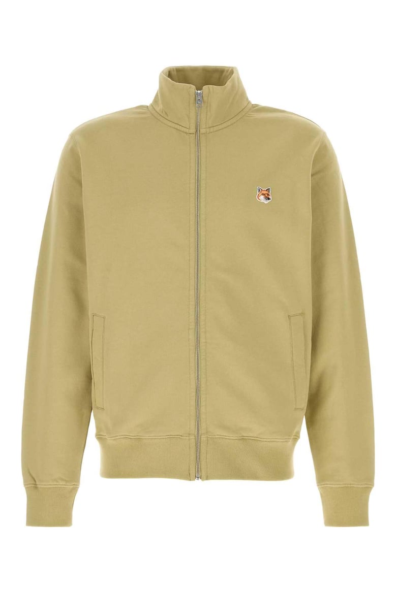 sage green cotton sweatshirt by Selfnex