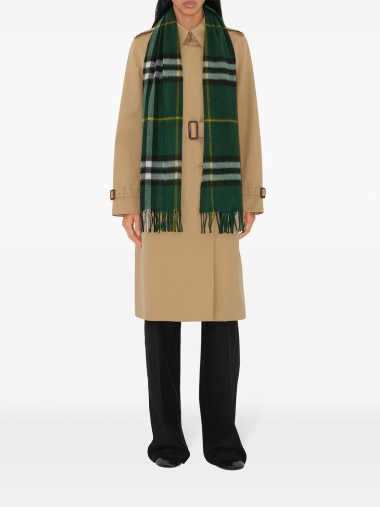 embroidered cashmere scarf by Selfnex