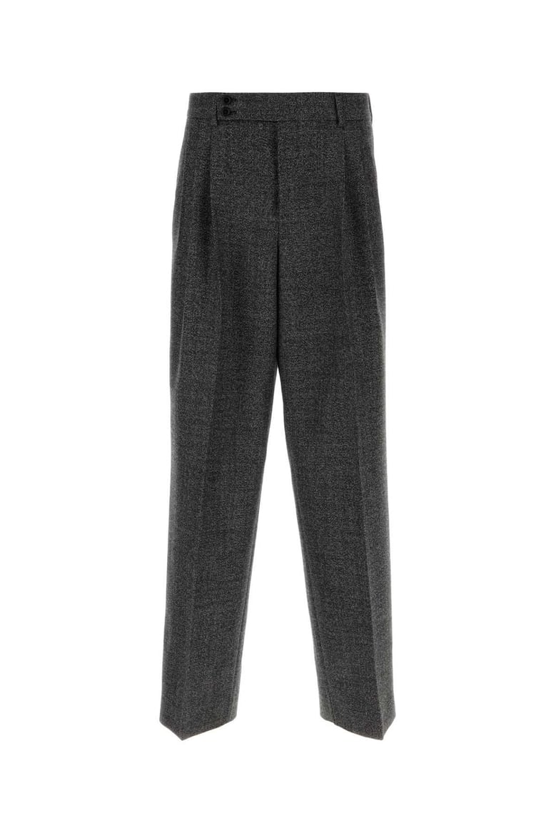 two-tone wool pant by Selfnex
