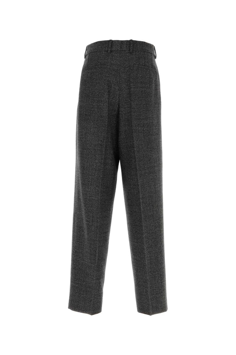 two-tone wool pant by Selfnex