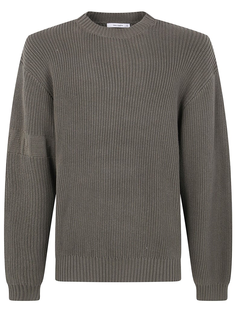 band knit sweater by Selfnex