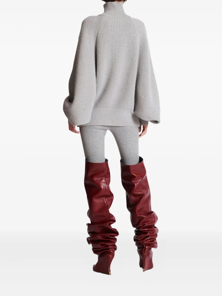 batwing ribbed knit pull by Selfnex