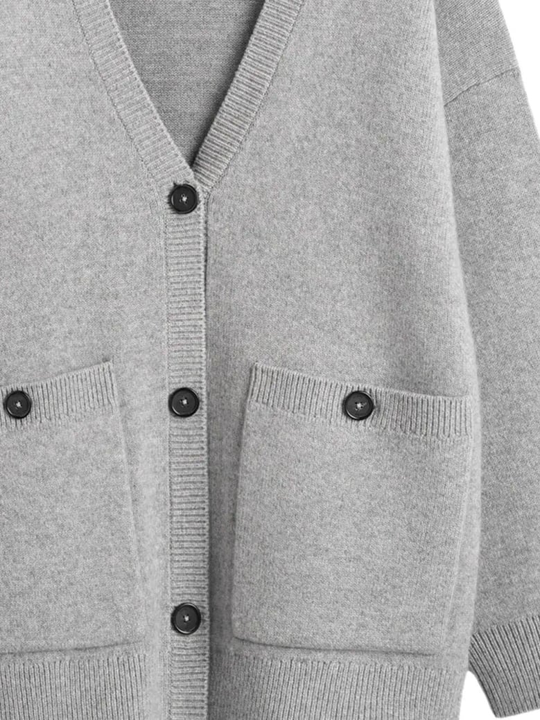 cashmere merinos longline cardigan by Selfnex
