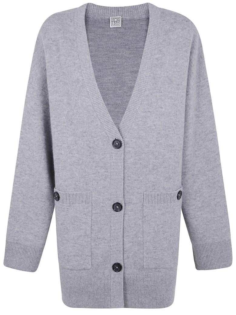 cashmere merinos longline cardigan by Selfnex