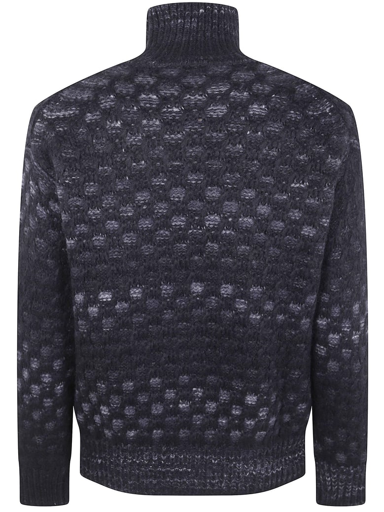 long sleeves turtle neck sweater by Selfnex