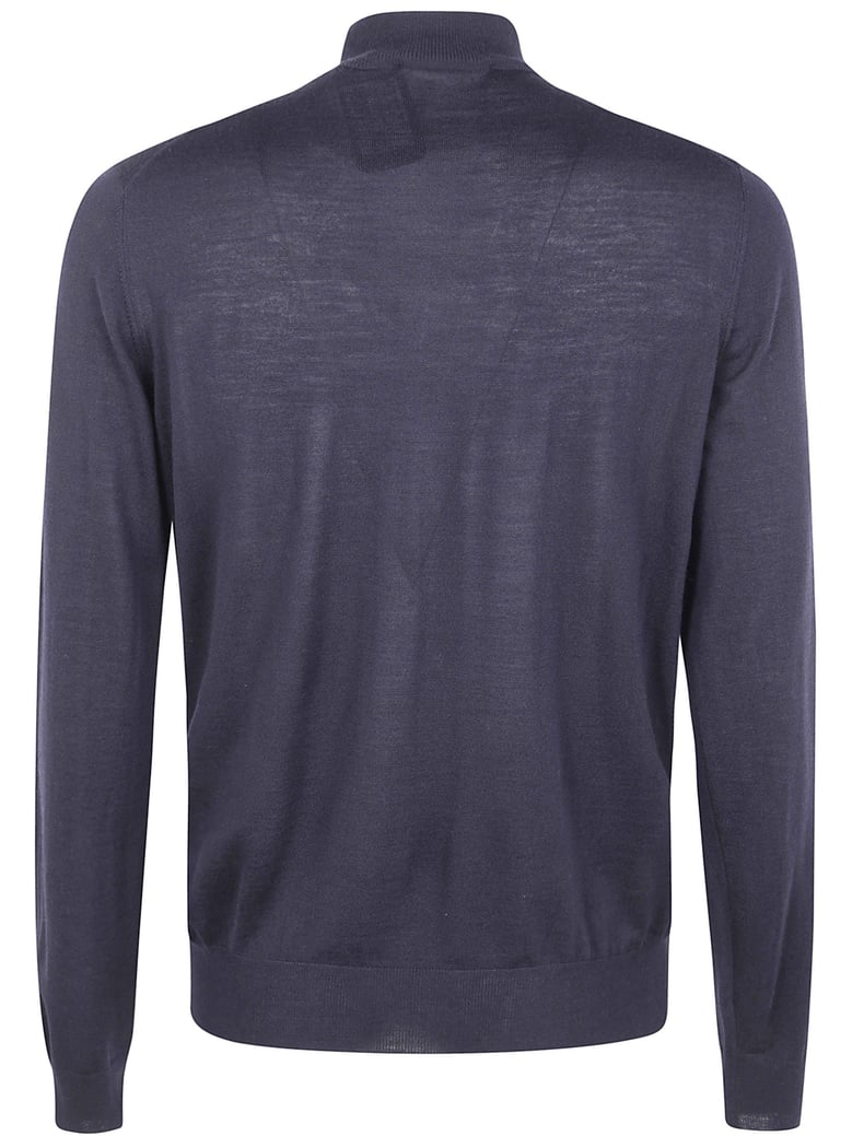 mock turtle neck sweater by Selfnex