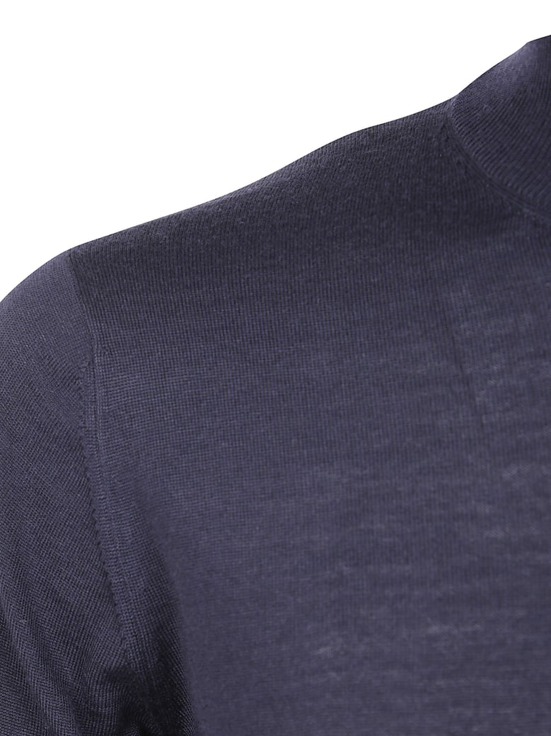 mock turtle neck sweater by Selfnex