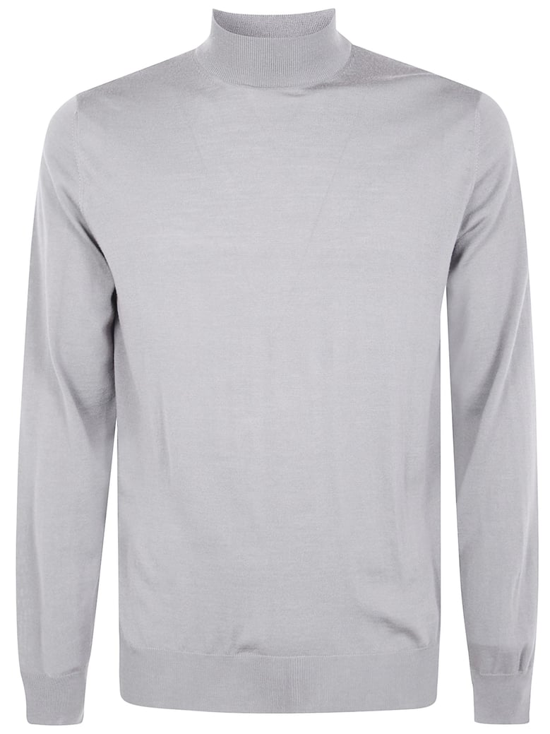 mock turtle neck sweater by Selfnex