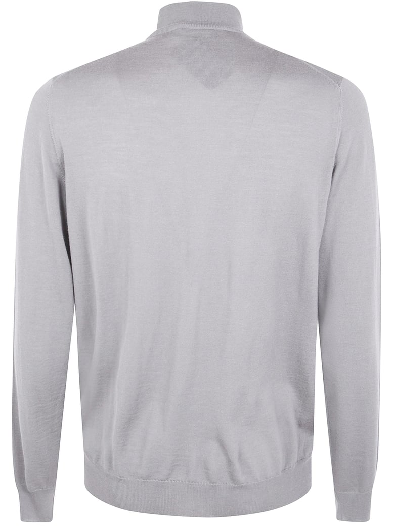mock turtle neck sweater by Selfnex