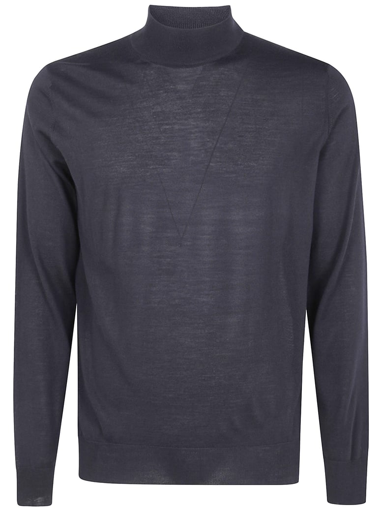 mock turtle neck sweater by Selfnex
