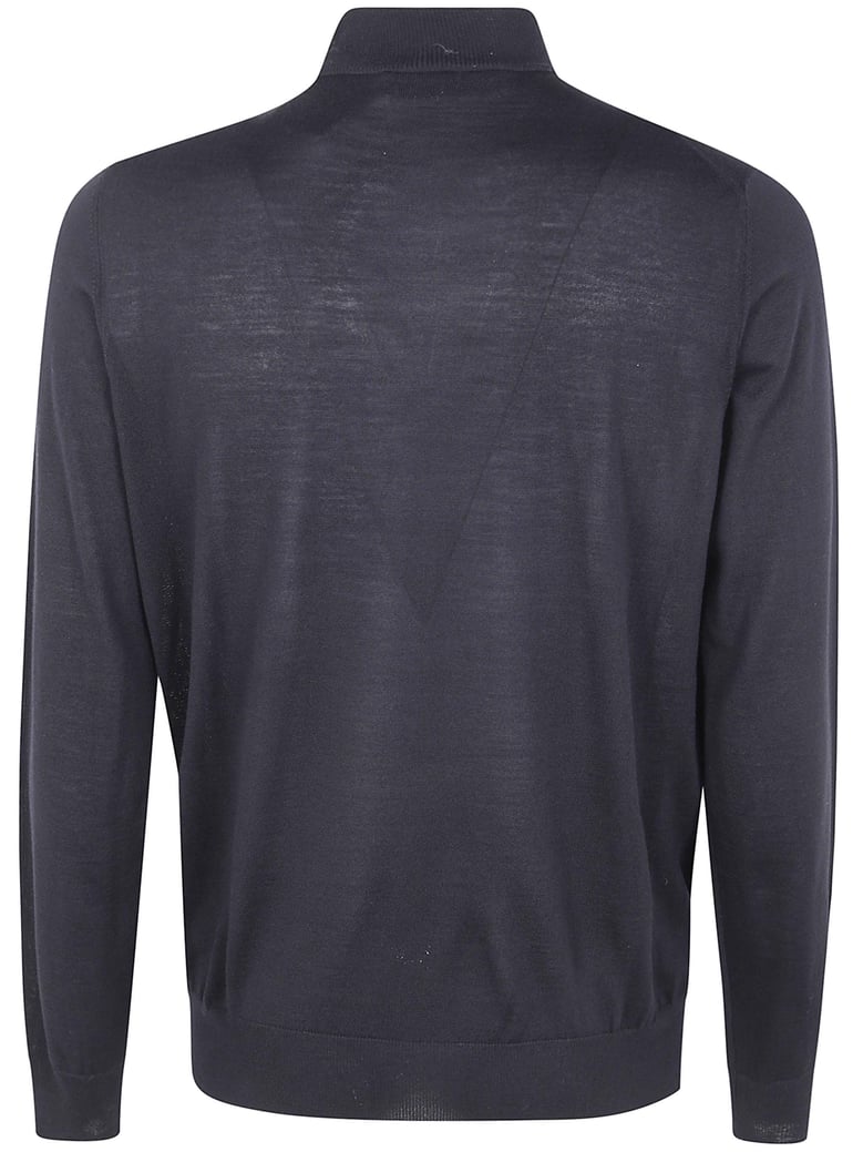 mock turtle neck sweater by Selfnex
