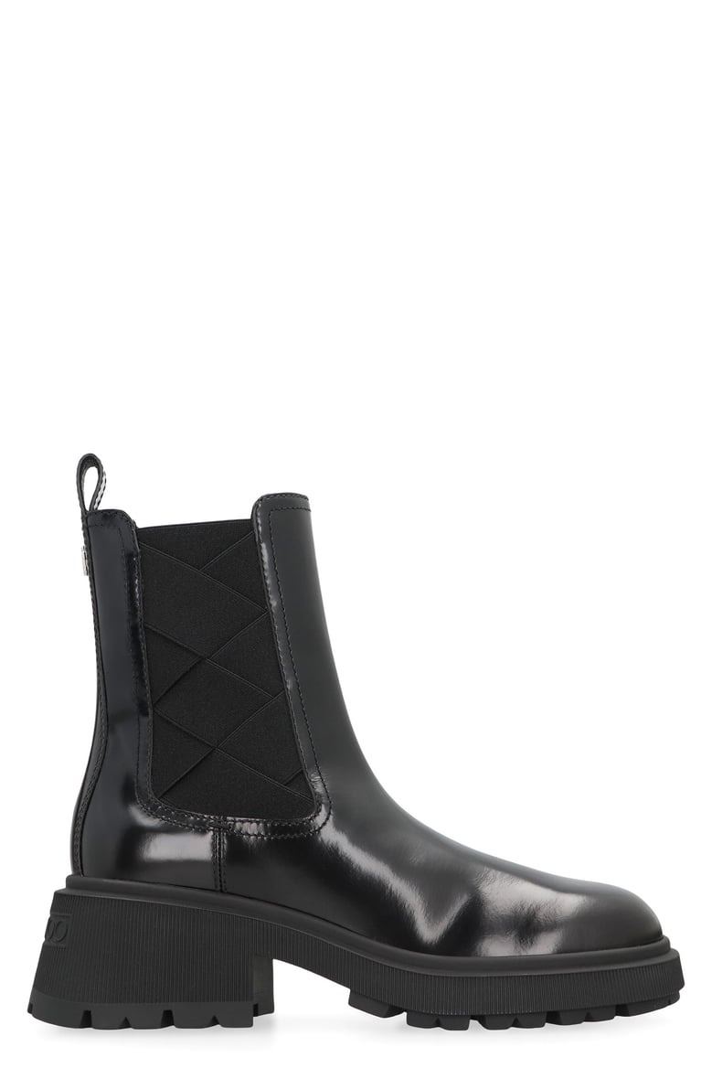 louri ankle boots in leather by Selfnex