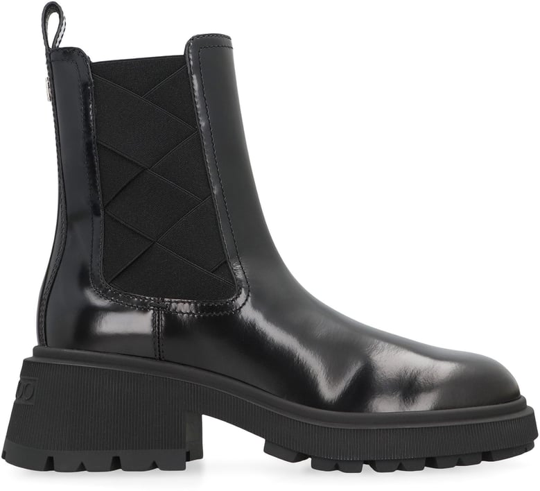 louri ankle boots in leather by Selfnex