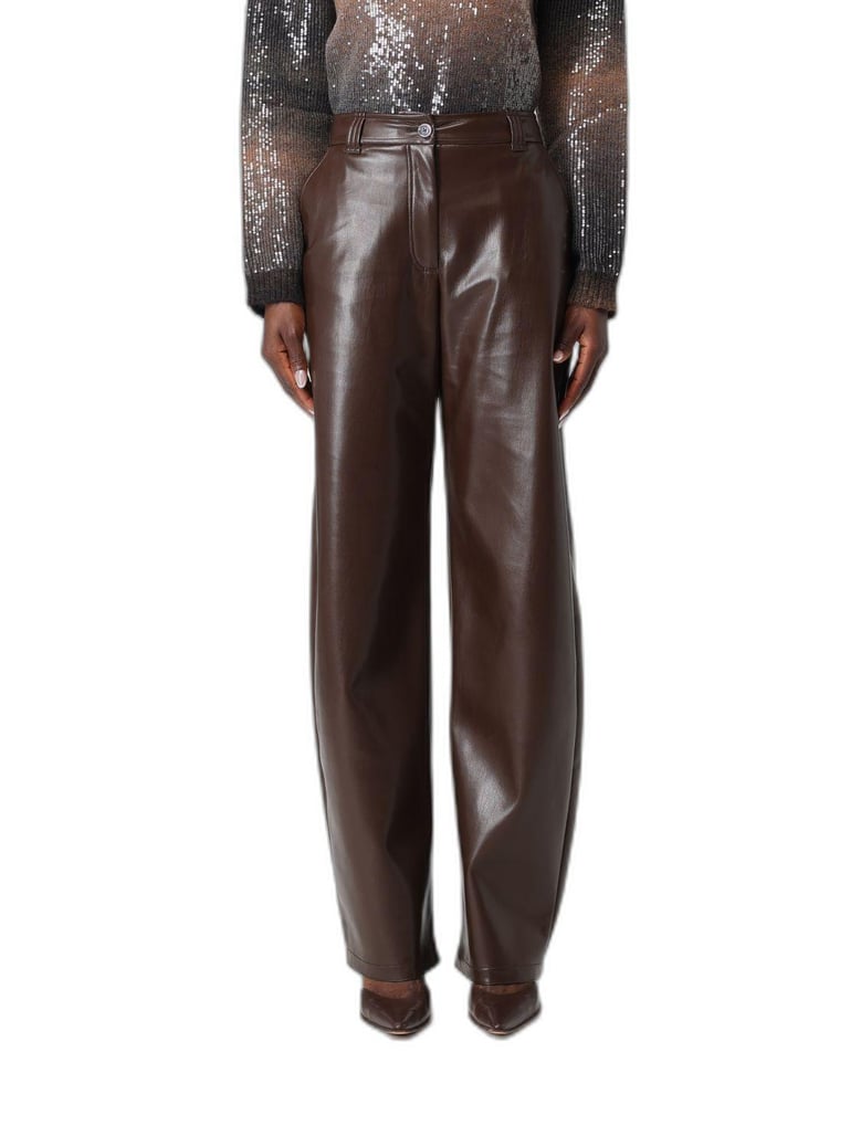 balloon pants leather effect by Selfnex