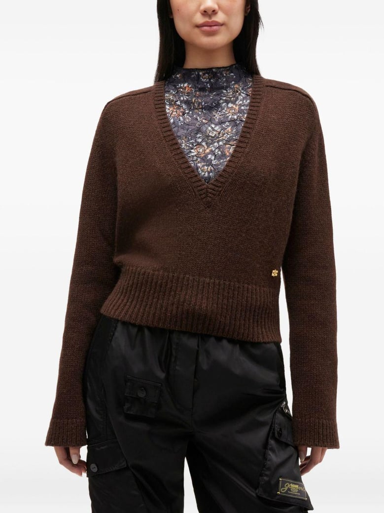 vneck sweater by Selfnex