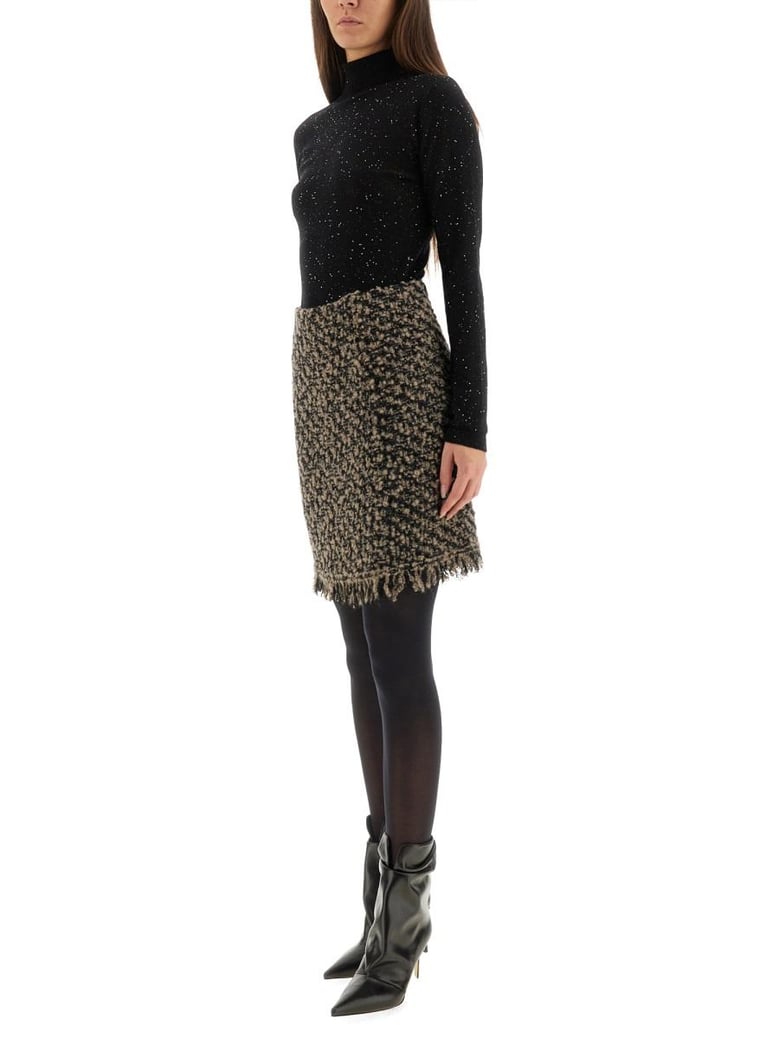 tweed skirt by Selfnex