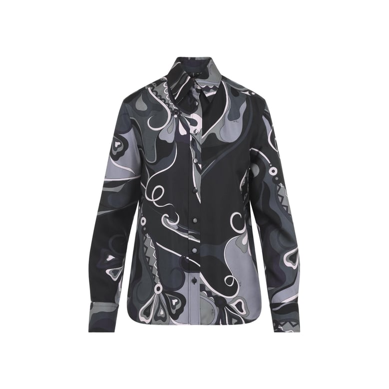 orchid print shirt by Selfnex