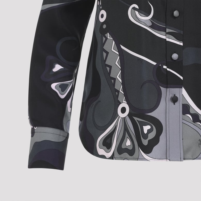 orchid print shirt by Selfnex