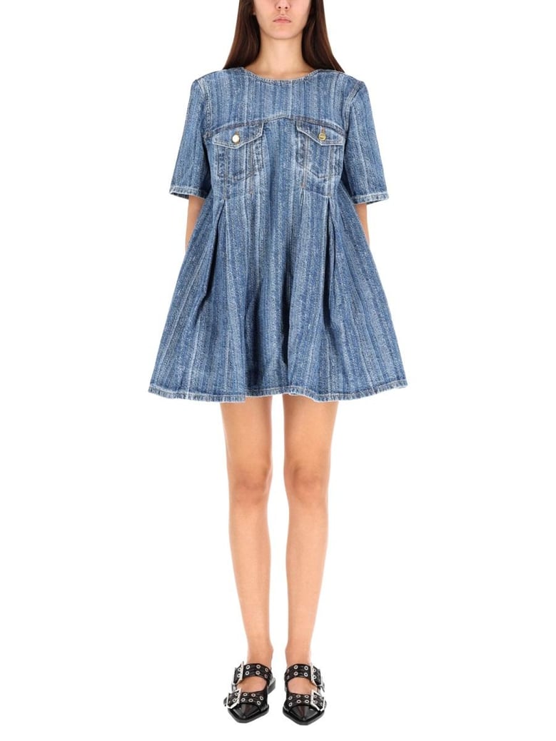 denim dress by Selfnex