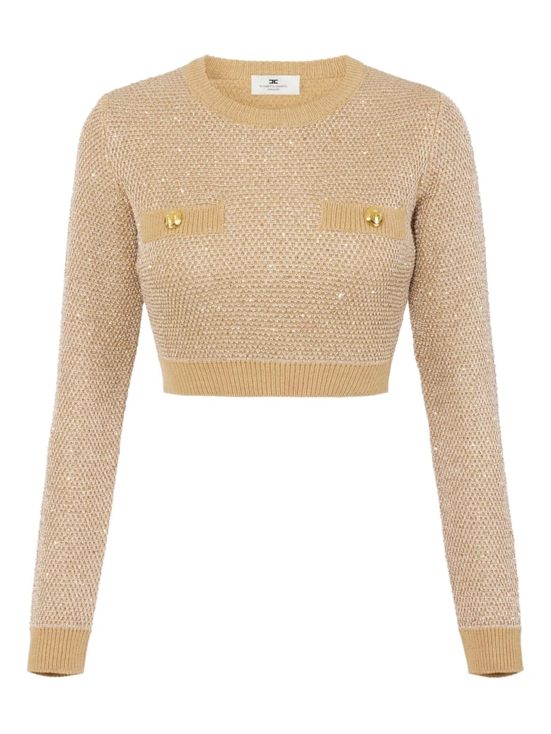 sweater with sequins by Selfnex