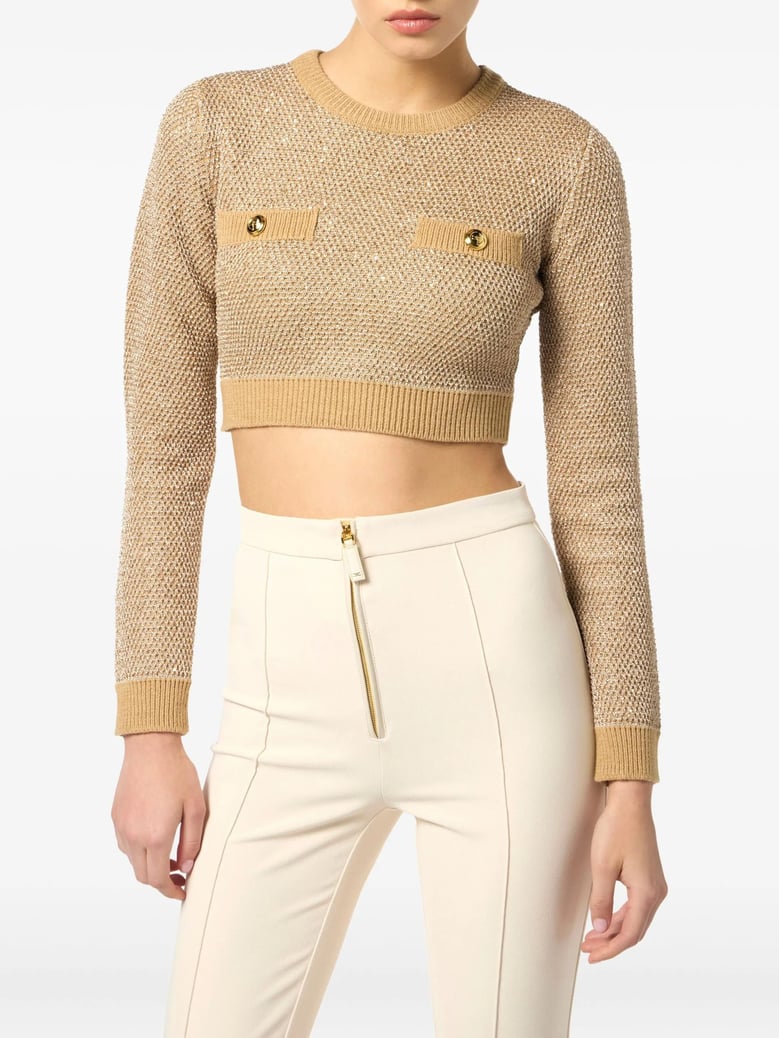 sweater with sequins by Selfnex