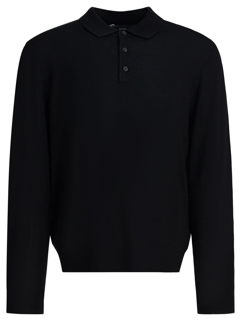 merino wool polo shirt by Selfnex