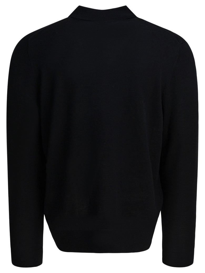 merino wool polo shirt by Selfnex