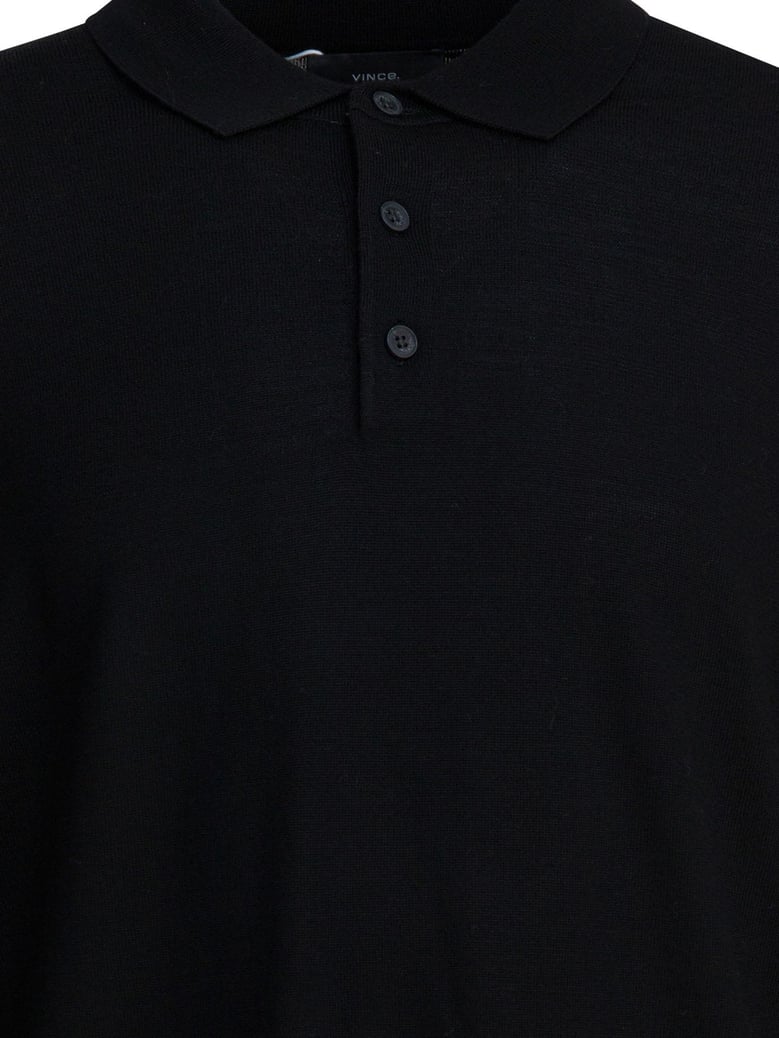 merino wool polo shirt by Selfnex