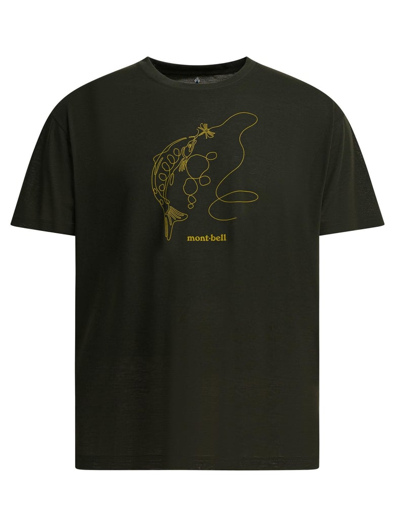 montbell t-shirt green by Selfnex
