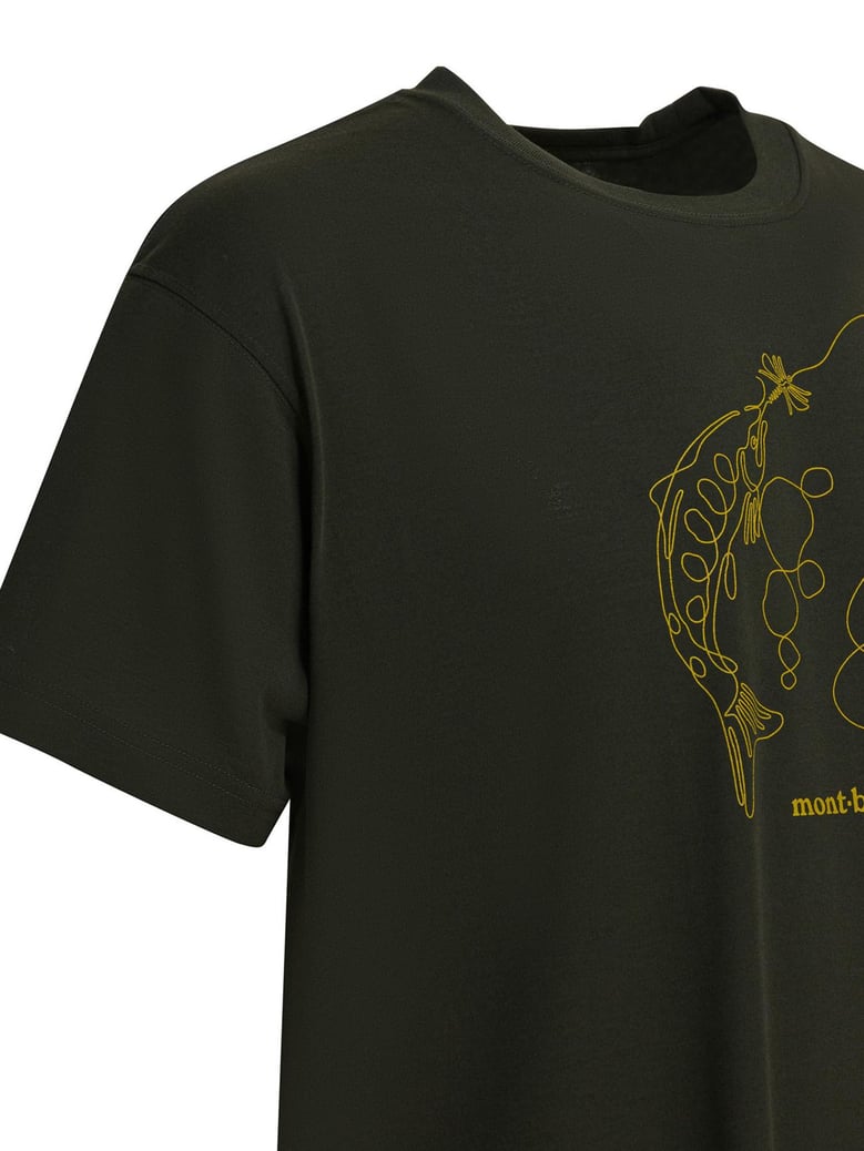 montbell t-shirt green by Selfnex