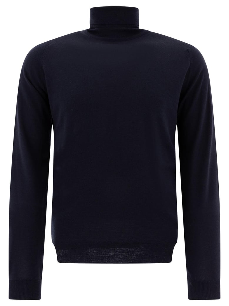 merino wool cherwell turtleneck sweater by Selfnex