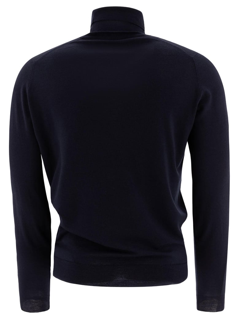 merino wool cherwell turtleneck sweater by Selfnex