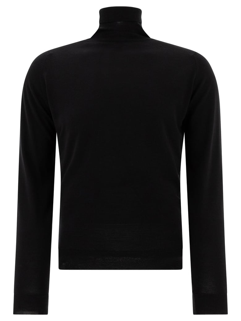 merino wool cherwell turtleneck sweater by Selfnex