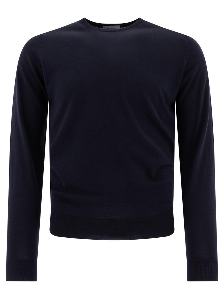 merino wool lundy crewneck sweater in by Selfnex