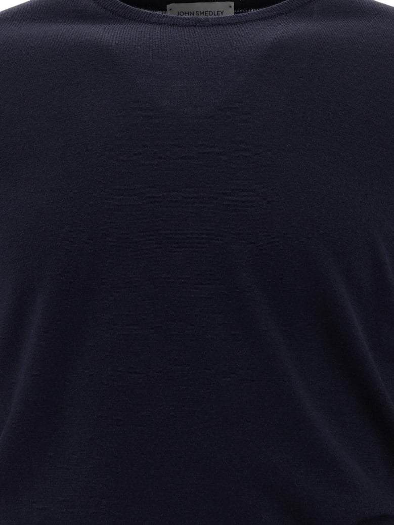 merino wool lundy crewneck sweater in by Selfnex