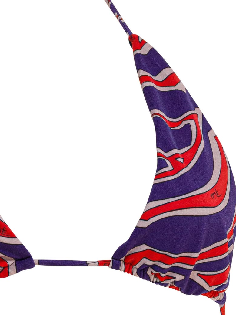 triangle bikini top with stamba labirinto by Selfnex