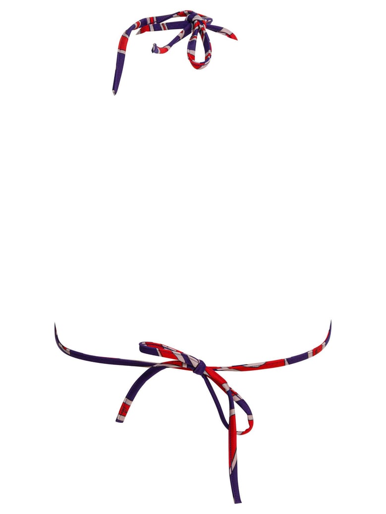 labirinto print triangle bikini top by Selfnex