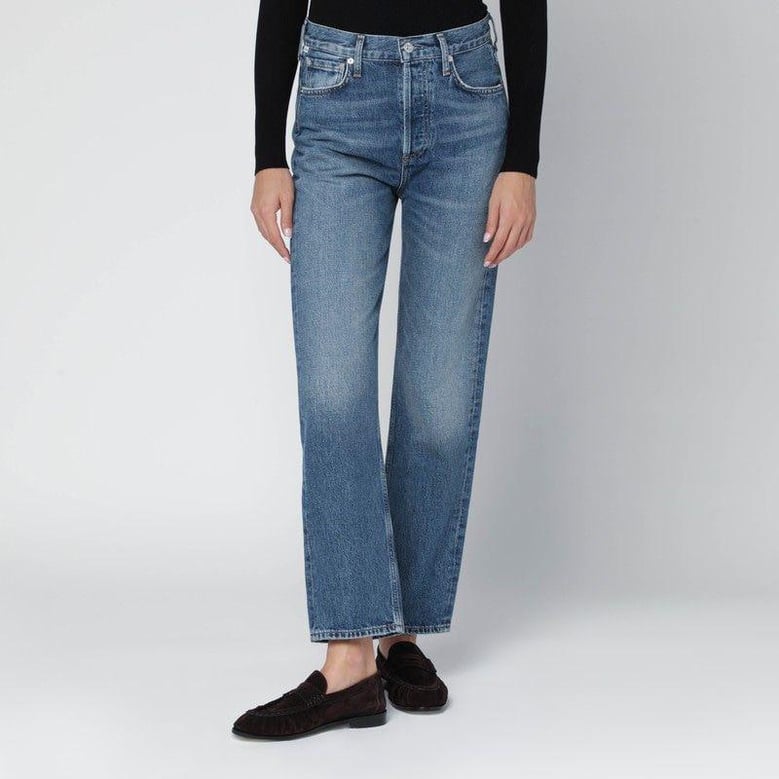 medium indigo blue chaya jeans by Selfnex