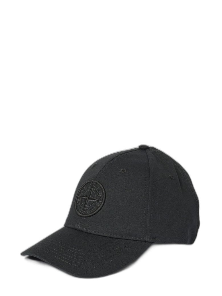 black compass embroidered cap by Selfnex