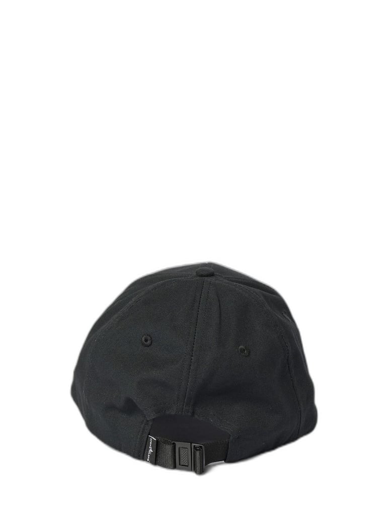 black compass embroidered cap by Selfnex