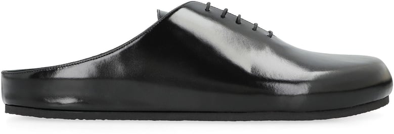 mules derby shoes in leather by Selfnex
