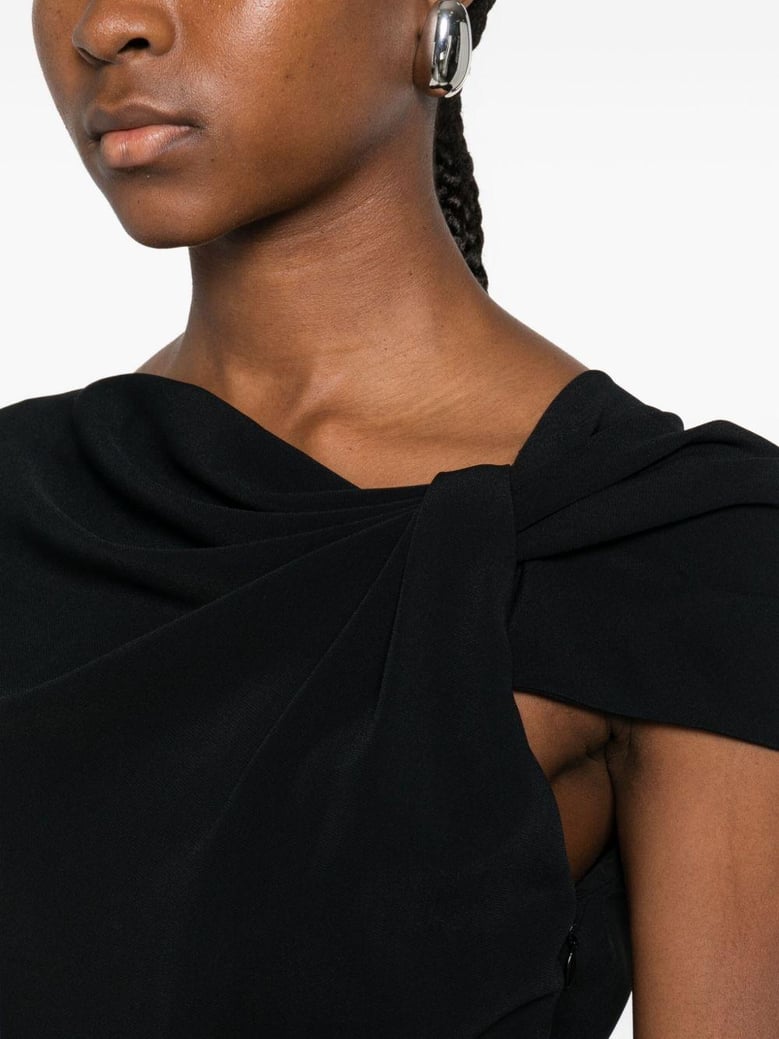 midi dress in cady by Selfnex