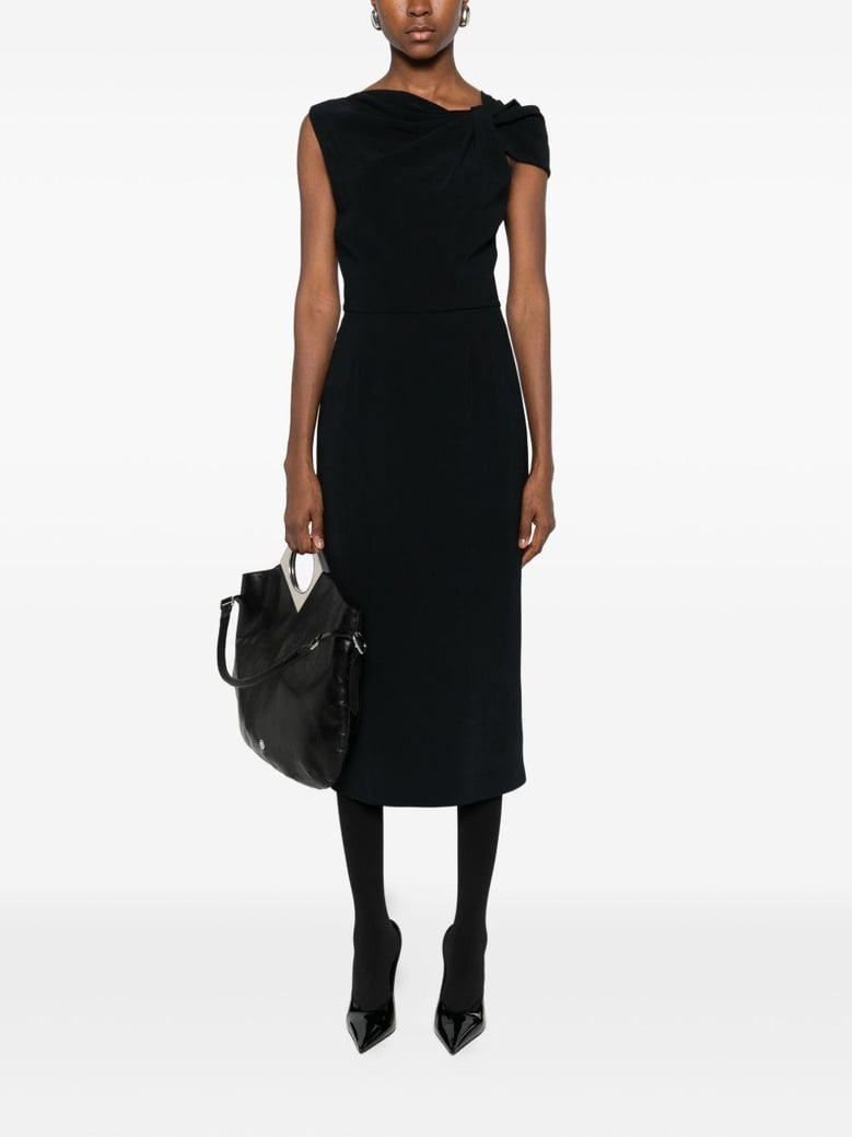 midi dress in cady by Selfnex