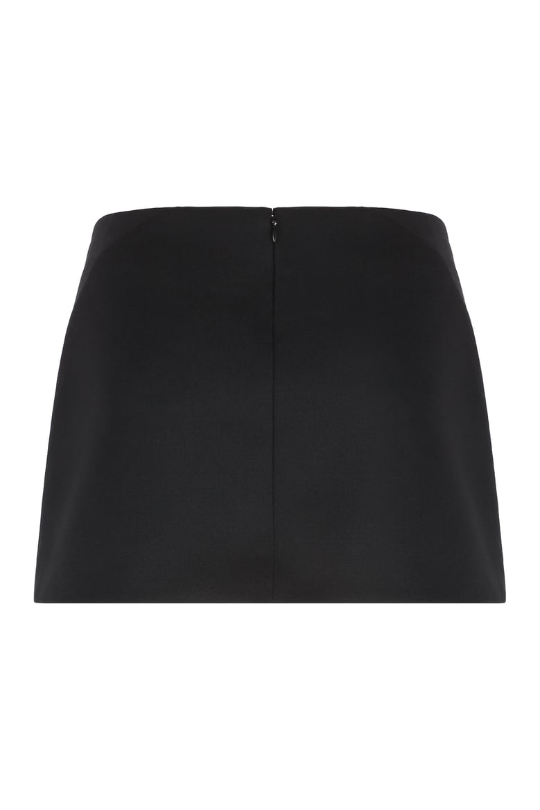 gonna mini in lana polvere di grano by Selfnex
