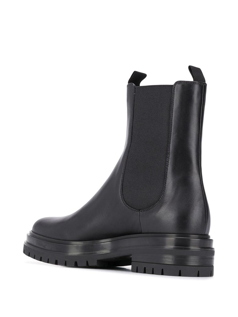 chester black calf leather boots by Selfnex